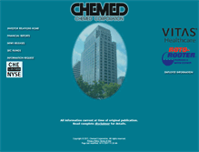 Tablet Screenshot of chemedcorp.com